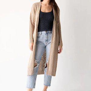 Natural Life- Cable Knit Duster